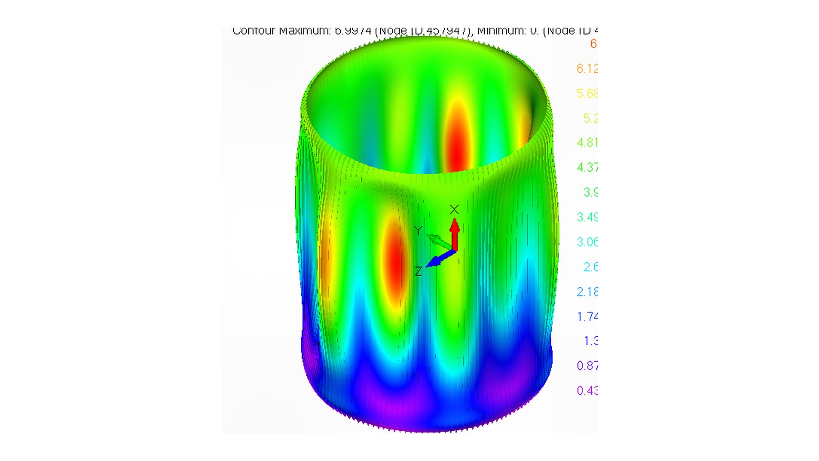 Nichtlineares Beulen mit geometrischen Imperfektionen — 2